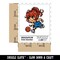 Water Bottle Sticker Set Cute Basketball Girl Chibi Sports Cute Waterproof Vinyl Stickers Pack Decal, Skateboard, Laptop, Car, Window, Bumper - 5 Pack